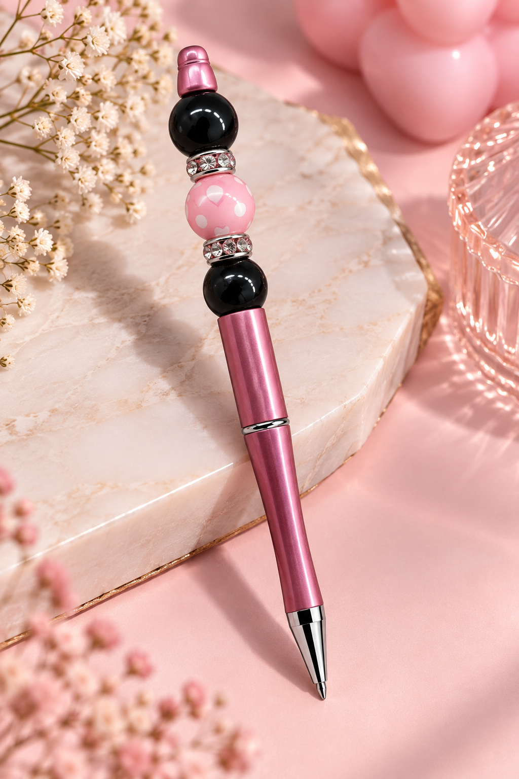 Beaded Pen – handgemachter Kugelschreiber