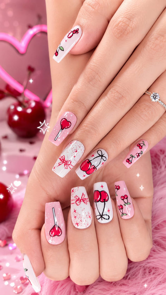 Cherry Love – Verspielter Charme mit süßen Kirschdetails 🍒