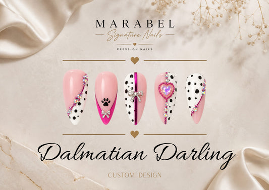 Dalmatian Darling – Verspielte Eleganz mit funkelnden Statement-Details 💖