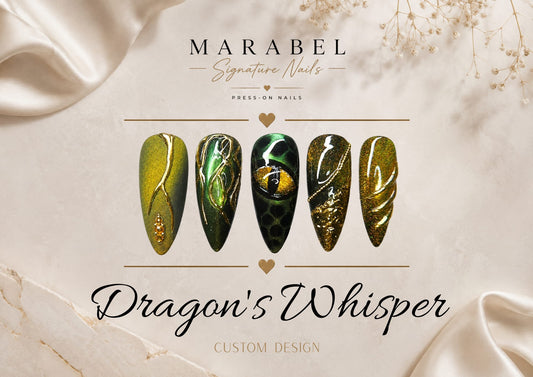 Dragon's Whisper – Mystische Cat-Eye-Eleganz mit edlen Chrome-Details 🐉