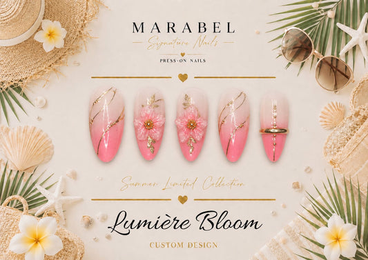 Lumière Bloom – Romantischer Summer-Glam mit floralen 3D-Details 🌸☀️
