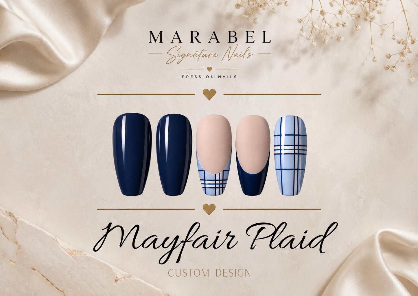 Mayfair Plaid – Zeitlose Eleganz mit modernem Plaid-Finish 💙