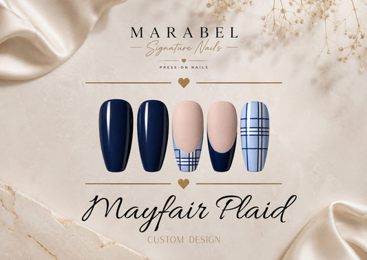 Mayfair Plaid – Zeitlose Eleganz mit modernem Plaid-Finish 💙