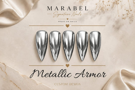 Metallic Armor – Futuristische Eleganz mit spiegelndem Chrome-Finish 🩶