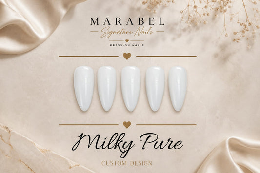 Milky Pure – Minimalistische Schönheit in ihrer elegantesten Form 🤍