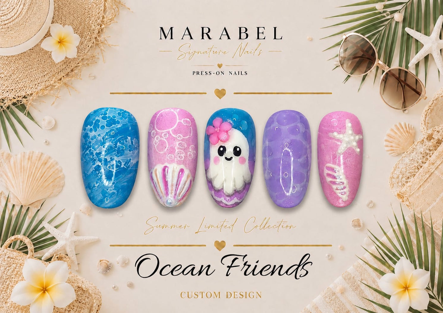 Ocean Friends – Magische Unterwasser-Vibes für den Sommer 🐙🐚