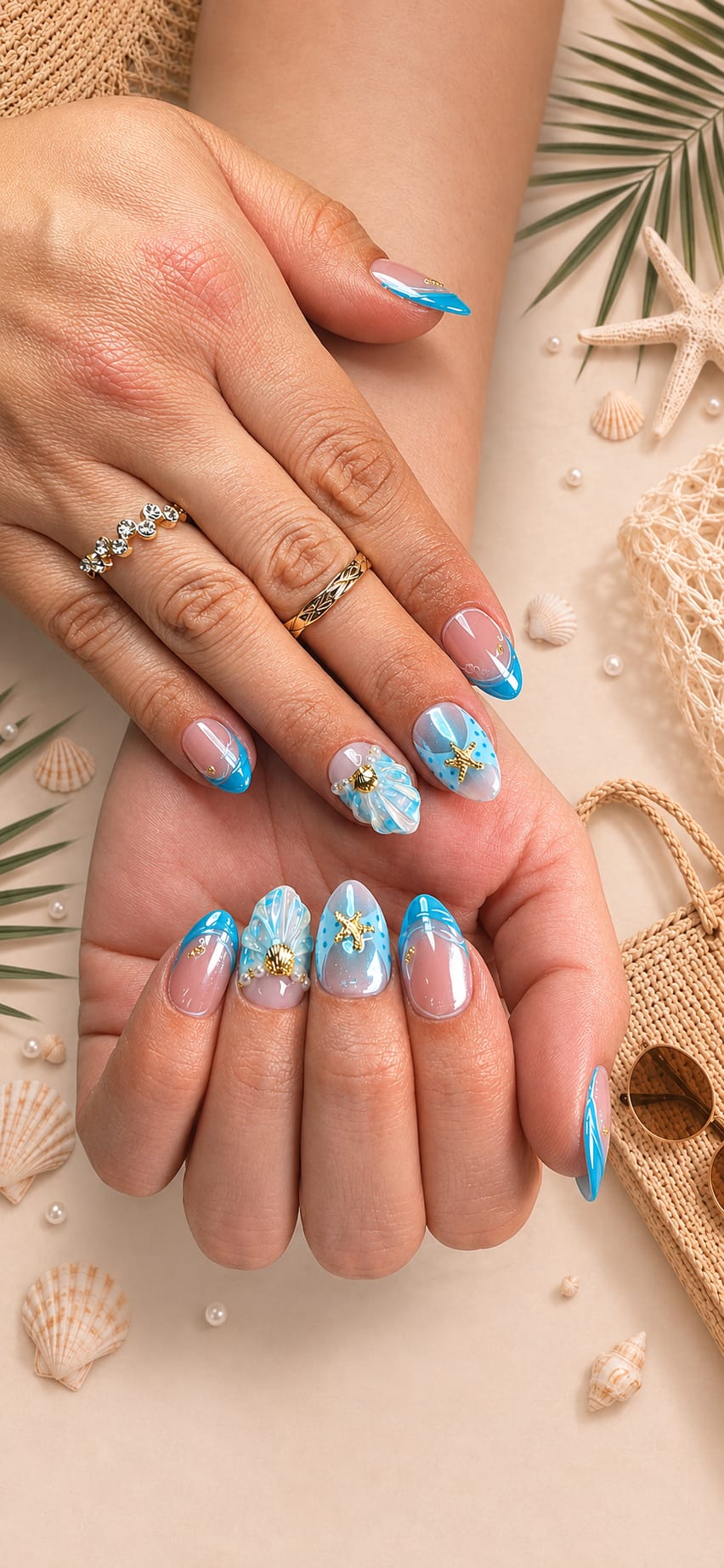 Ocean Pearl – Schimmernde Meeres-Eleganz mit luxuriösem Pearl-Glow 🐚✨