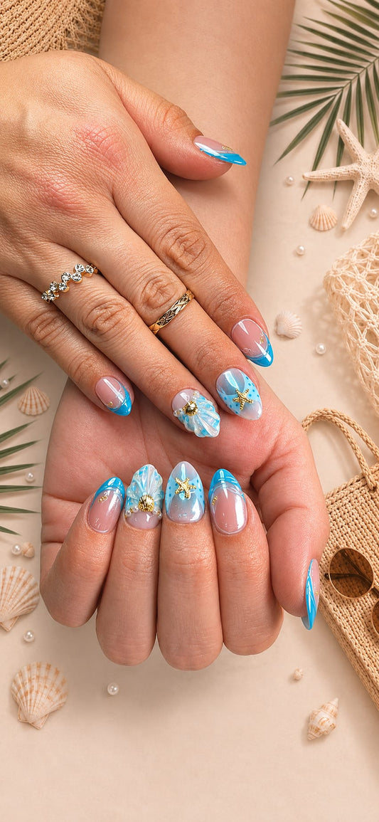 Ocean Pearl – Schimmernde Meeres-Eleganz mit luxuriösem Pearl-Glow 🐚✨