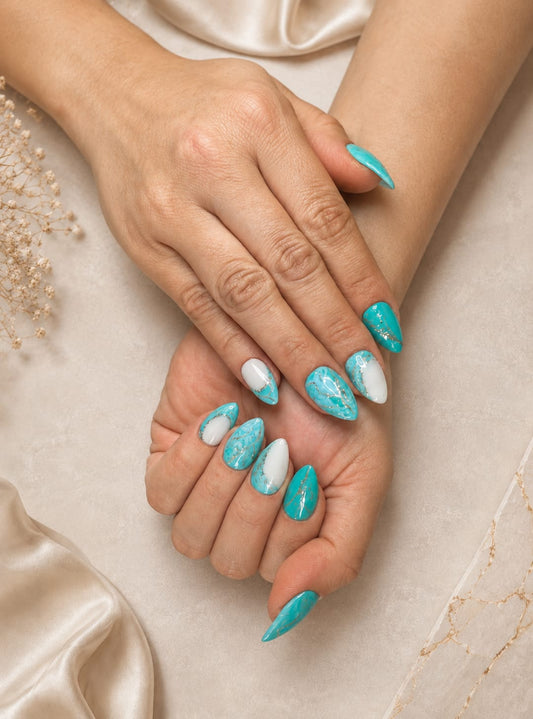 Ocean Veil – Elegante Marble-Optik inspiriert von den Farben des Ozeans 🌊