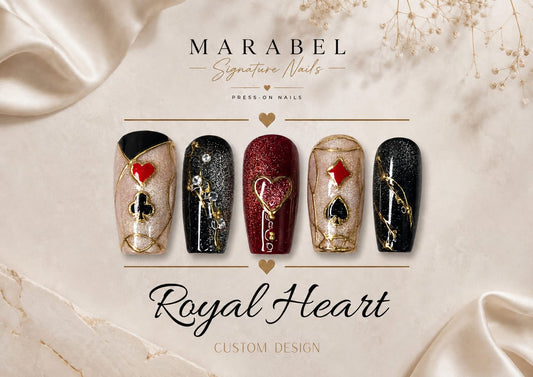 Royal Heart – Luxuriöses Cat-Eye-Design mit königlicher Eleganz 👑