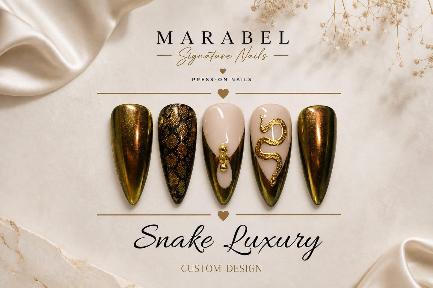 Snake Luxury – Mystischer Chameleon-Chrome trifft auf luxuriöse Gold-Details 🐍