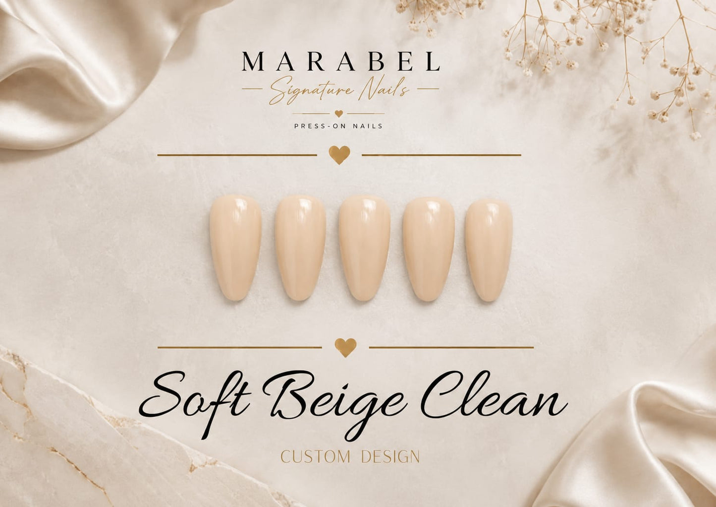 Soft Beige Clean – Dezente Eleganz für einen natürlichen Look 🤎