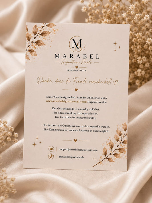 💌 Premium-Geschenkgutscheinkarte per Post
