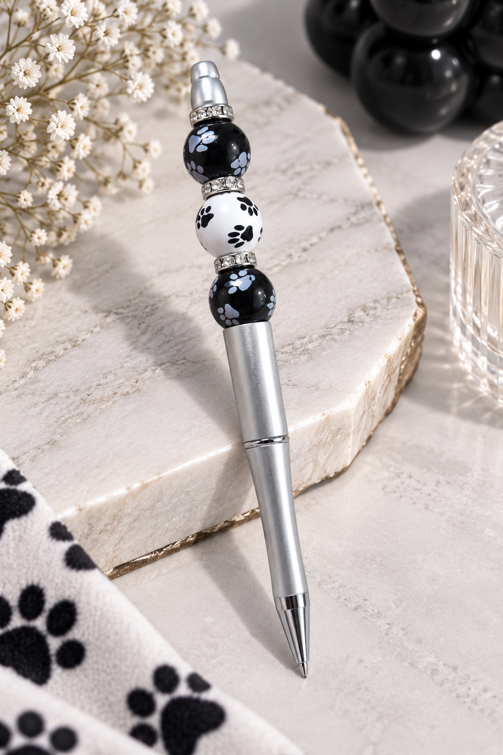 Beaded Pen – handgemachter Kugelschreiber