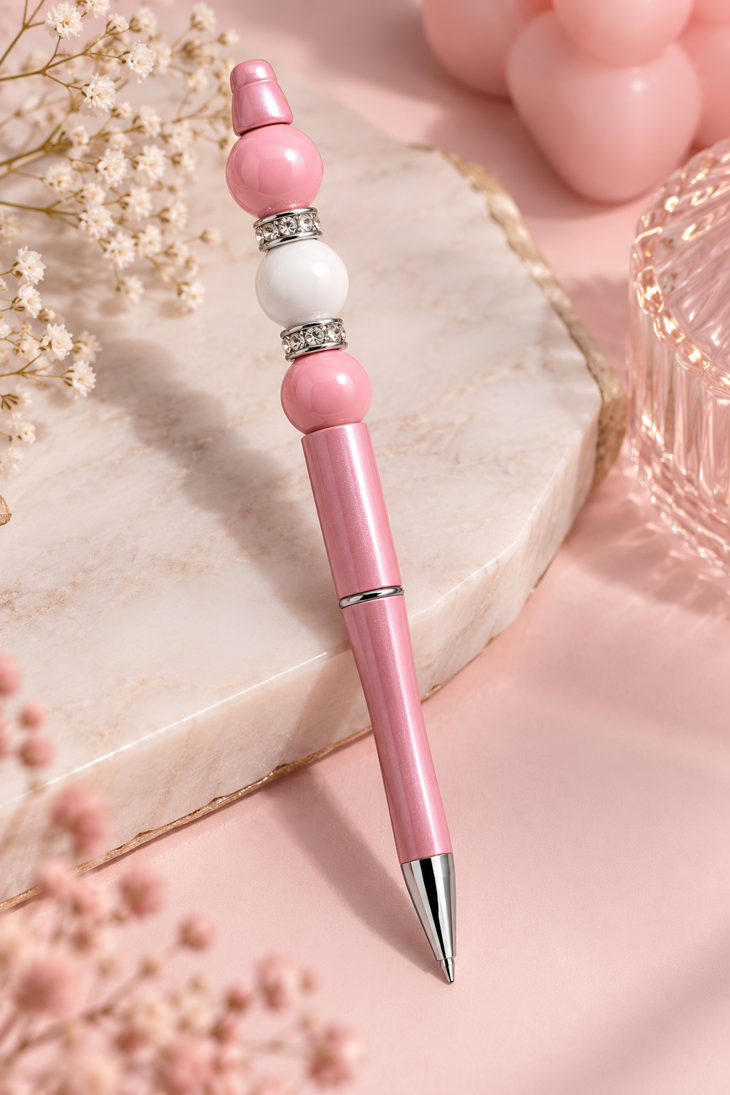 Beaded Pen – handgemachter Kugelschreiber