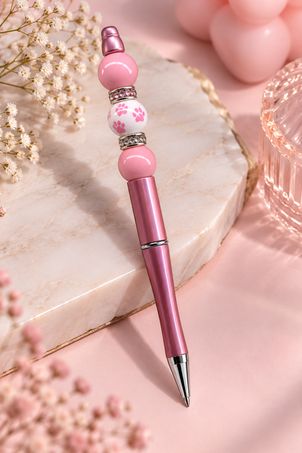 Beaded Pen – handgemachter Kugelschreiber